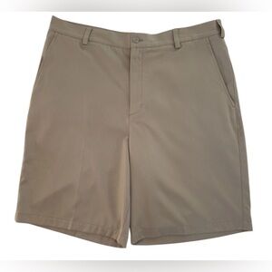 Nike Golf Shorts Mens 36 Beige Chino Fit Dry Performance Casual Measure 34x10